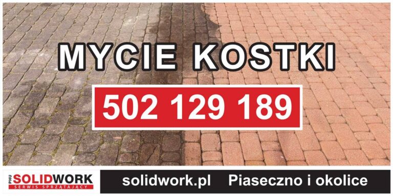Mycie kostki brukowej, elewacji i dachów – Piaseczno, Konstancin i okolice Warszawy